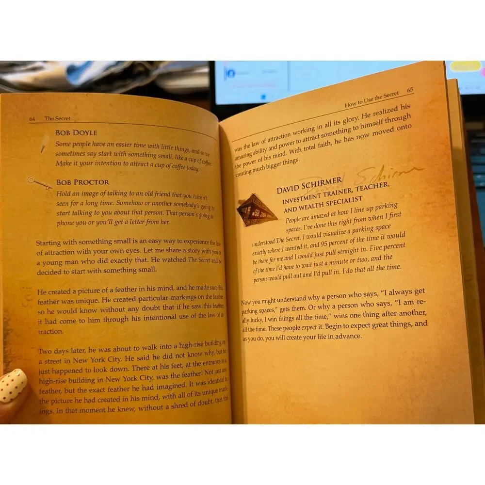 The Secret by Rhonda Byrne Hardcover Book